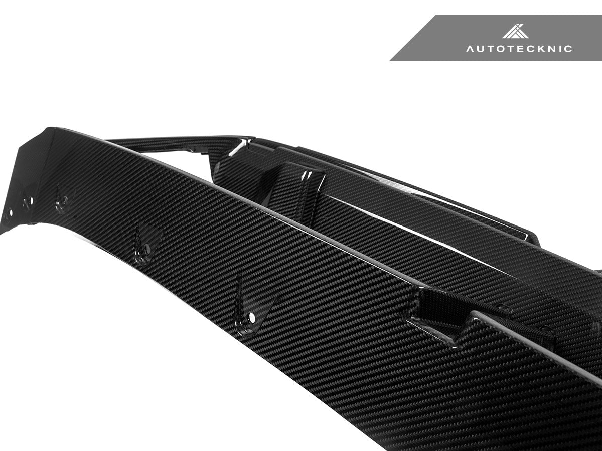 AutoTecknic Dry Carbon OEM-Spec Center Bumper Trim - G9X M5 Sedan and Touring