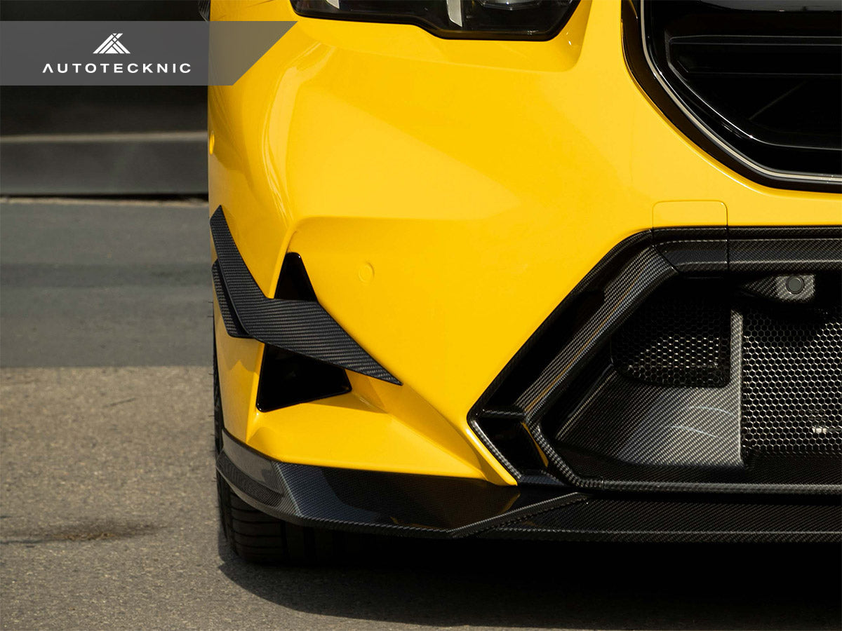 AutoTecknic Dry Carbon OEM-Spec Center Bumper Trim - G9X M5 Sedan and Touring