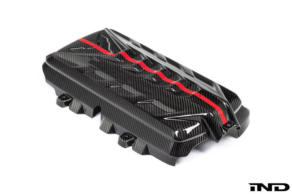 Eventuri Chevrolet C8 Corvette Black Carbon Engine Cover