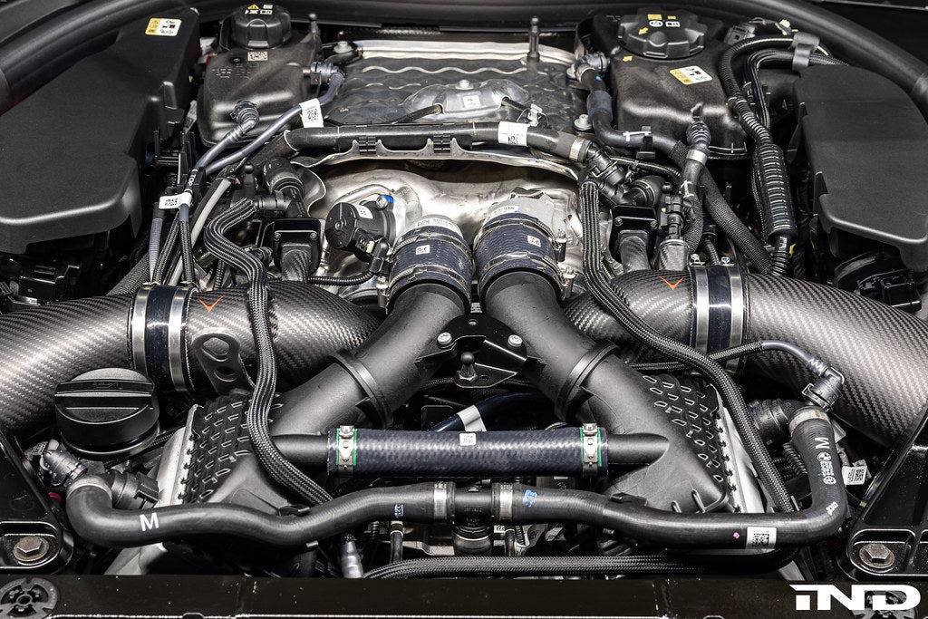 Eventuri BMW G9X M5 Black Carbon Intake System