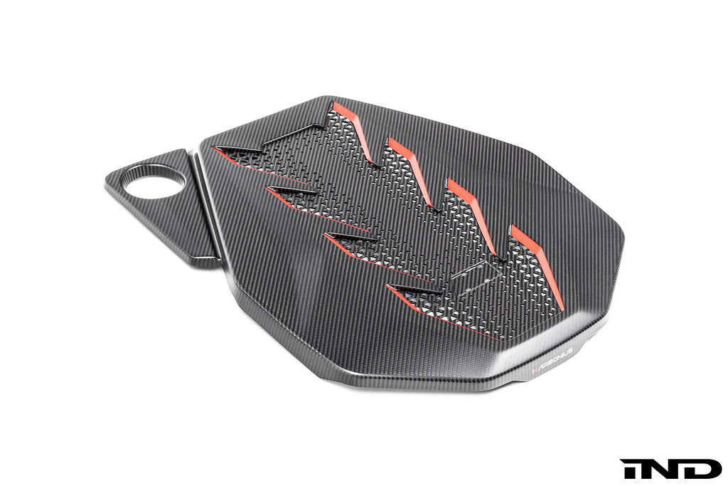 Karbonius G90 / G99 M5 Carbon Fiber Engine Cover - Vented