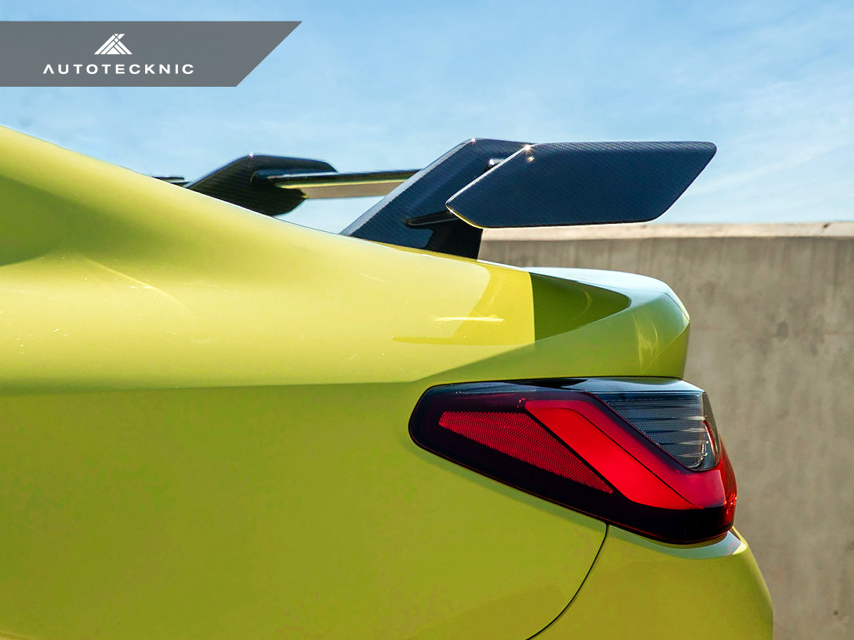 Autotecknic Dry Carbon Motorsport Rear Spoiler - BMW G80 M3 G82 M4