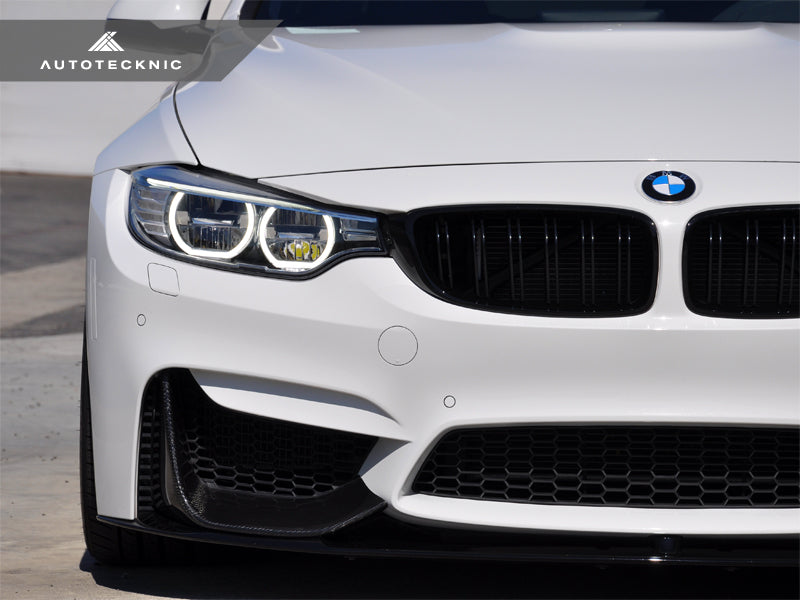 Autotecknic Dry Carbon Fiber Performante Aero Splitters - BMW F80 M3 F82 M4