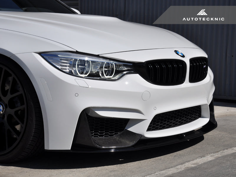 Autotecknic Dry Carbon Fiber Performante Aero Splitters - BMW F80 M3 F82 M4