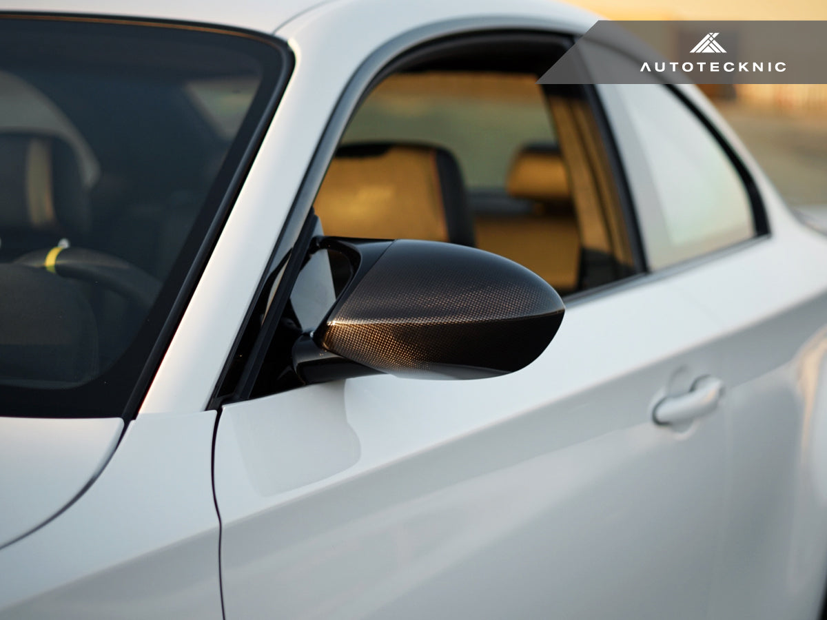 Autotecknic Replacement Version II Dry Carbon Mirror Covers - BMW E9X M3 E82 1M