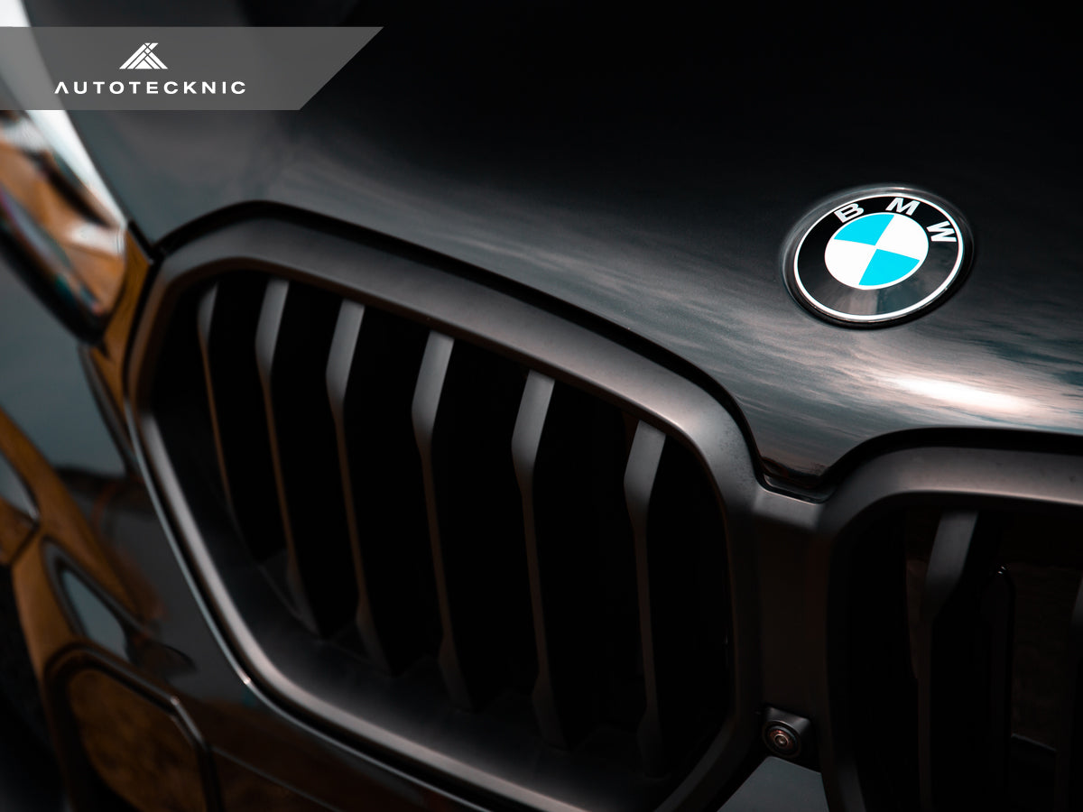 Autotecknic Painted Glazing Black Front Grille - BMW G06 X6