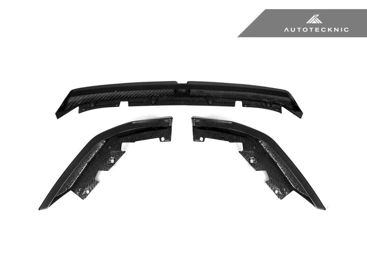 SQ-Aero Dry Carbon Fiber Type-B Front Lip - G9X M5 Sedan and Touring