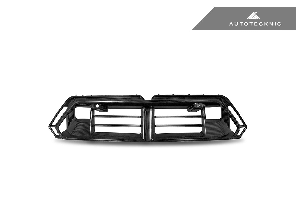 SQ-Aero Dry Carbon Fiber Front Bumper Center Trim - G9X M5 Sedan and Touring
