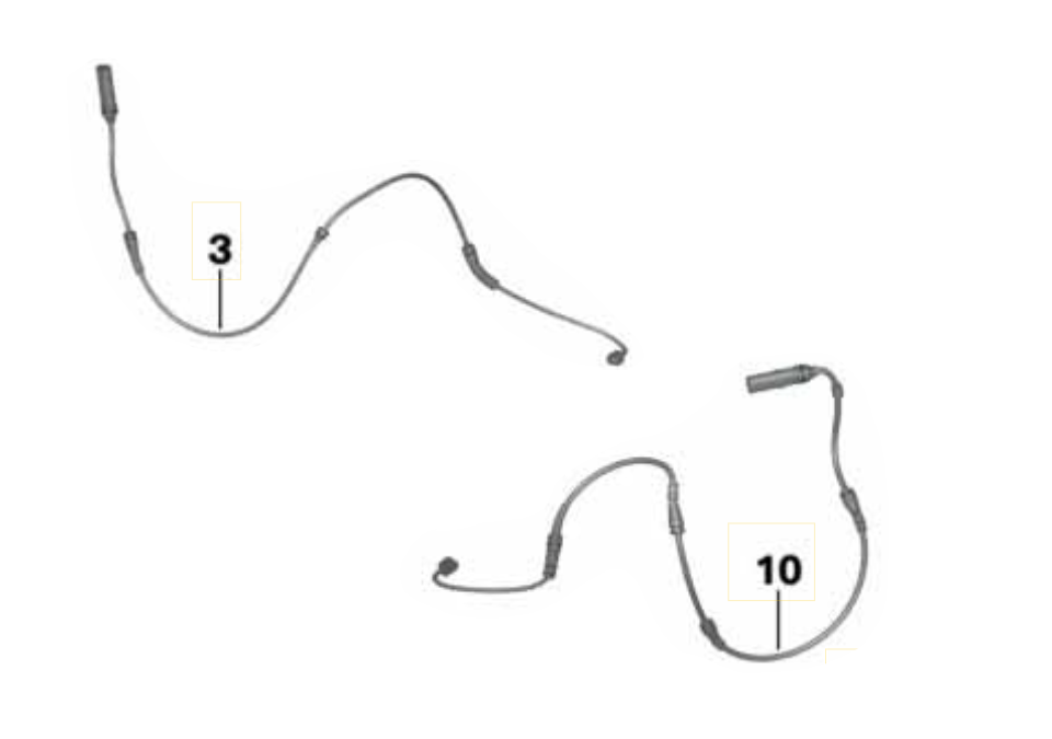 BMW OEM Replacement Brake Wear Sensors For BMW G80 M3 G82 M4 G87 M2
