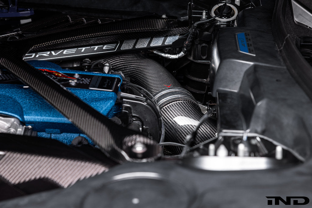 Eventuri Chevrolet Corvette C8 ZR1 Hard-Top Convertible Black Carbon Intake System