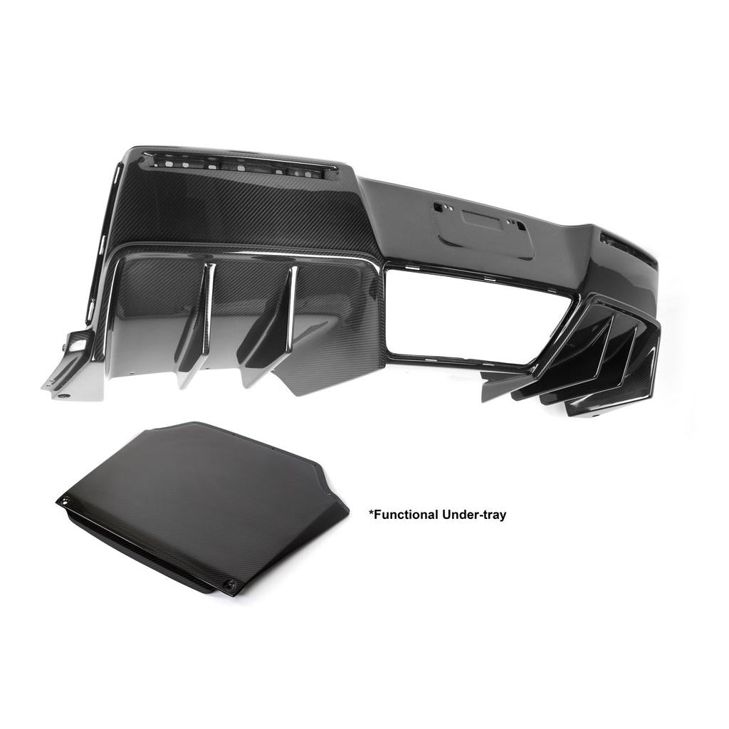 APR Performance Carbon Fiber Rear Diffuser Version 2 - Chevrolet Corvette C7 Z06 2014-2019