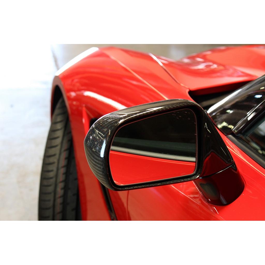 APR Performance Carbon Fiber Replacement Mirrors - Chevrolet Corvette C7 Stingray / Z06 2014-2019 | CBM-VETTEC7