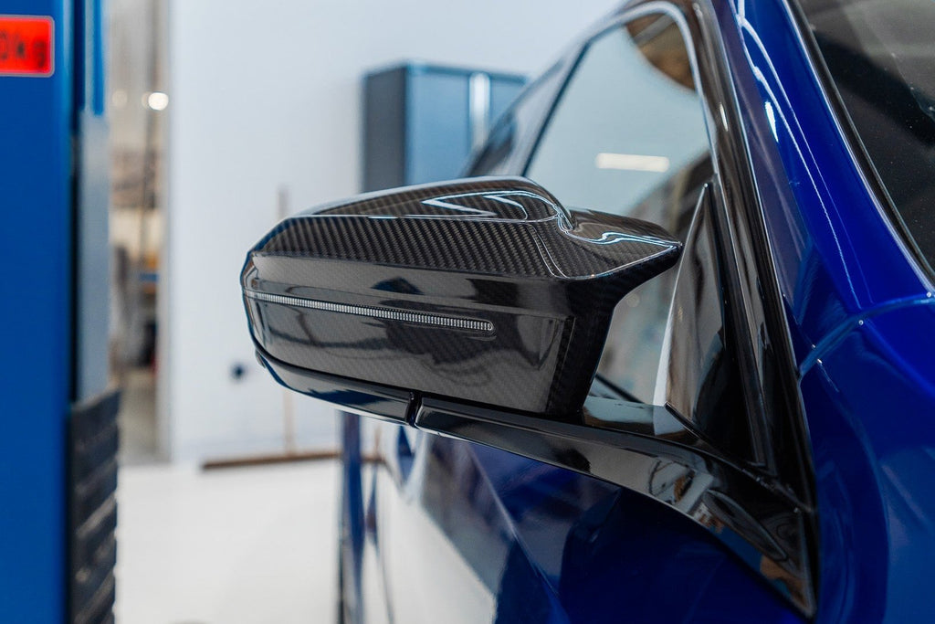 TRE Carbon Mirror Cover Set For BMW G90 and G99 M5 | TR-BG60MCCFML