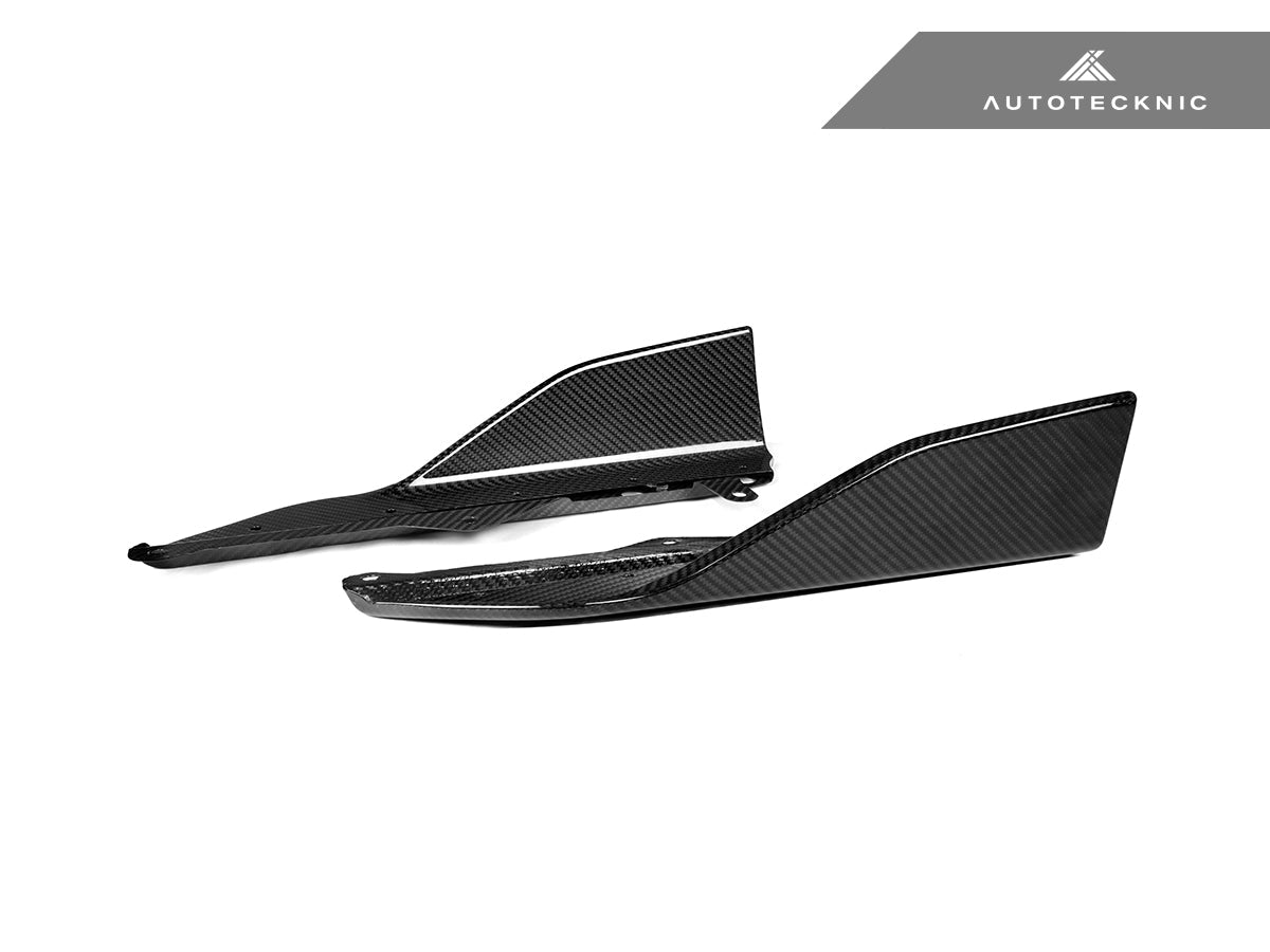 Autotecknic Carbon Fiber Side Skirt Winglets - BMW G42 M240i