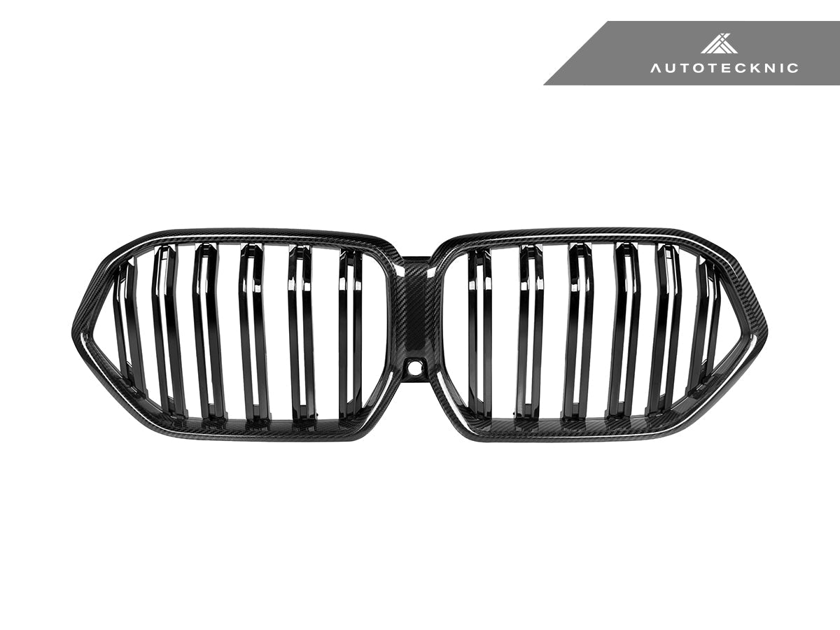 Autotecknic Replacement Dry Carbon Front Grille - BMW F96 X6M