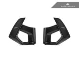 Autotecknic Dry Carbon Front Bumper Air Vent Set - BMW F97 X3M LCI F98 X4M LCI