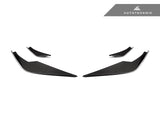 Autotecknic Front Bumper Dry Carbon Corsa Canard Set - BMW G80 M3 G82 M4