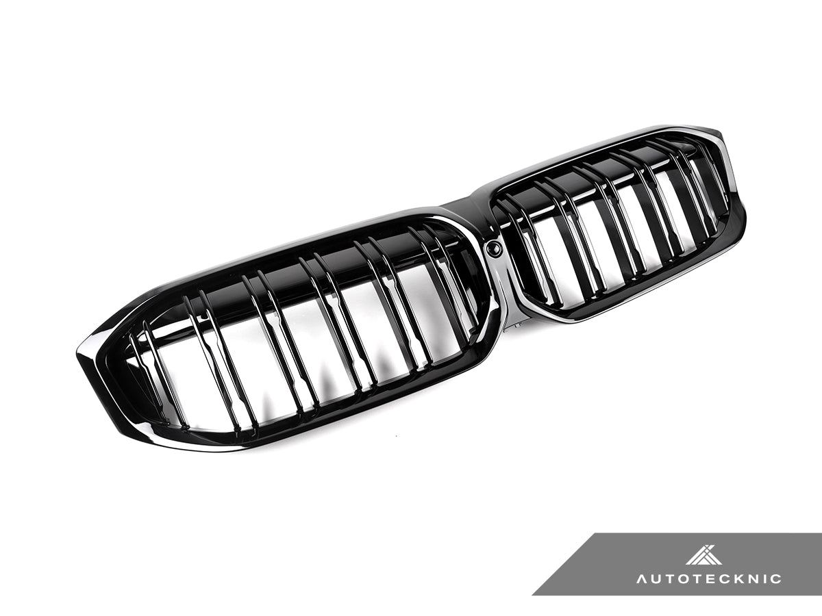 Autotecknic Painted Glazing Black Dual-Slat Front Grille - BMW M340i