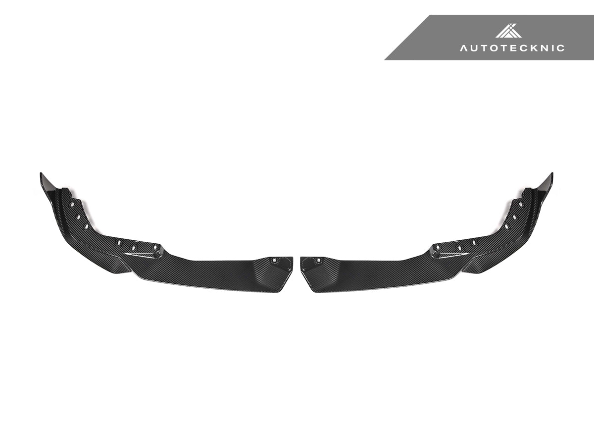 Autotecknic Dry Carbon Performante Front Splitter Set - BMW M340i LCI