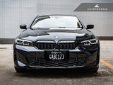 Autotecknic Painted Glazing Black Dual-Slat Front Grille - BMW M340i