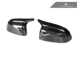 Autotecknic M-Inspired Dry Carbon Mirror Covers - BMW G01 X3 G02 X4 G05 X5 G06 X6 G07 X7