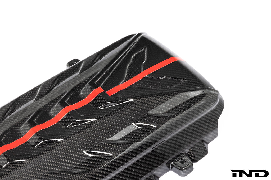Eventuri Chevrolet C8 Corvette Black Carbon Engine Cover