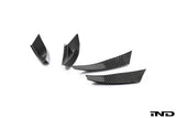 Alpha-N G87 M2 Carbon Bumper Canard Set
