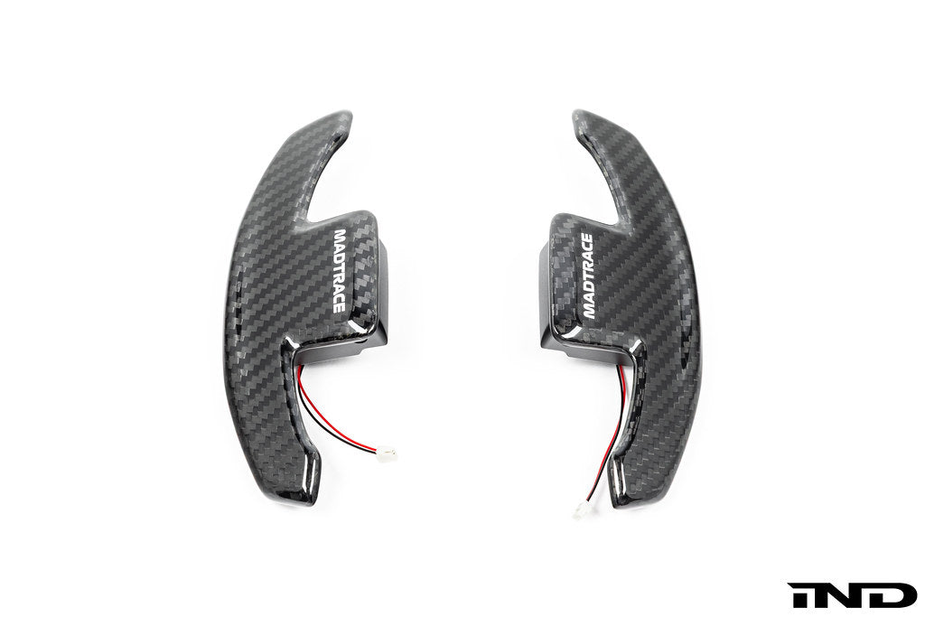 JQ Werks / MadTrace BMW G9X M5 / G60 5-Series Magnetic Shift Paddle Set - Carbon