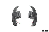 JQ Werks / MadTrace BMW G9X M5 / G60 5-Series Magnetic Shift Paddle Set - Carbon