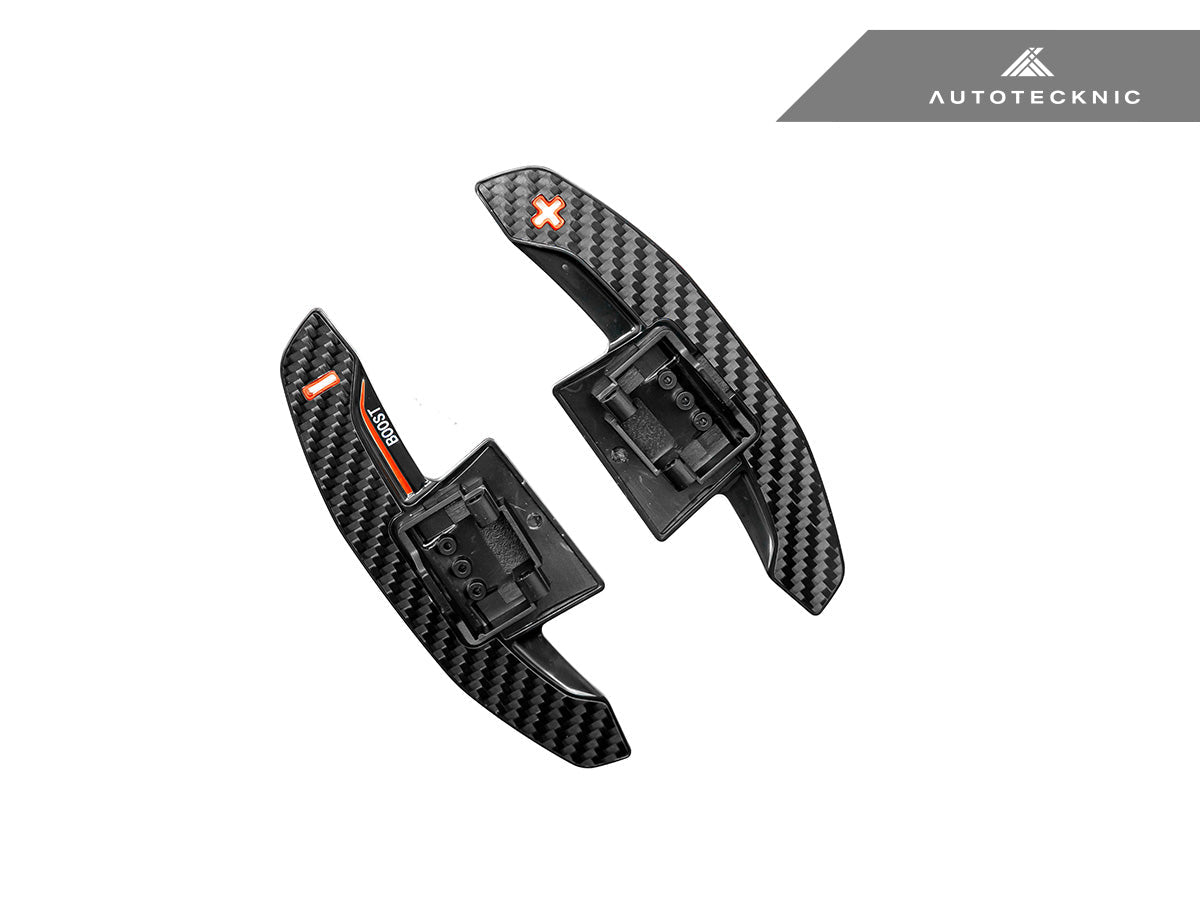 AutoTecknic Carbon Fiber V2 Pole Position Shift Paddles - G9X M5 & More 2024-Up
