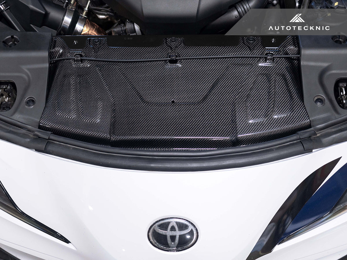 Autotecknic Dry Carbon Fiber Cooling Plate - Toyota A90 SUPRA