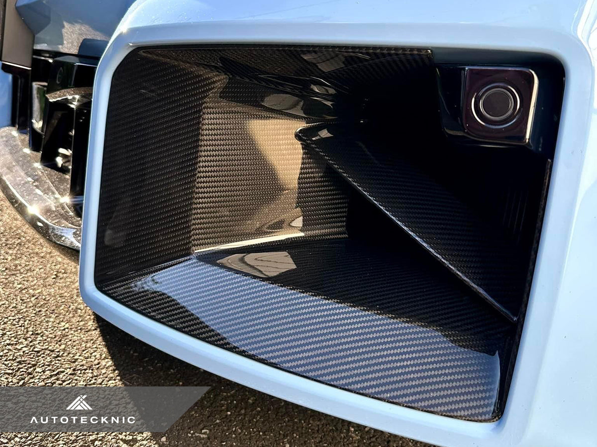 Autotecknic Dry Carbon Front Air Inlet Trim Set - BMW G87 M2