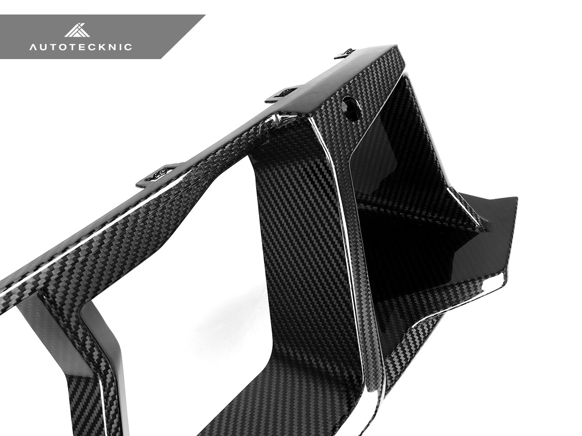 Autotecknic Dry Carbon Center Bumper Trim - BMW G87 M2