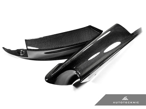 Autotecknic Dry Carbon Fiber Performante Aero Splitters - BMW E90 E92 E93 M3