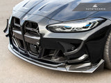 Autotecknic Gt4 Dry Carbon Bumper Canard Set - BMW G80 M3 G82 M4