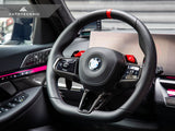 AutoTecknic Carbon Fiber Steering Wheel Trim - G90/ G99 M5