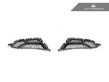 Autotecknic Carbon Fiber Corsa Front Bumper Lower Vent Set - BMW G80 M3 G82 G83 M4