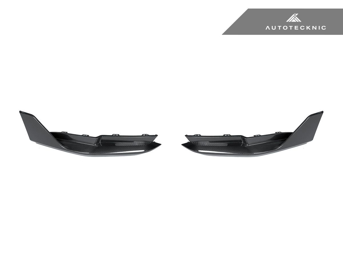 Autotecknic Dry Carbon Performance Rear Splitter Set - BMW G80 M3 G82 G83 M4