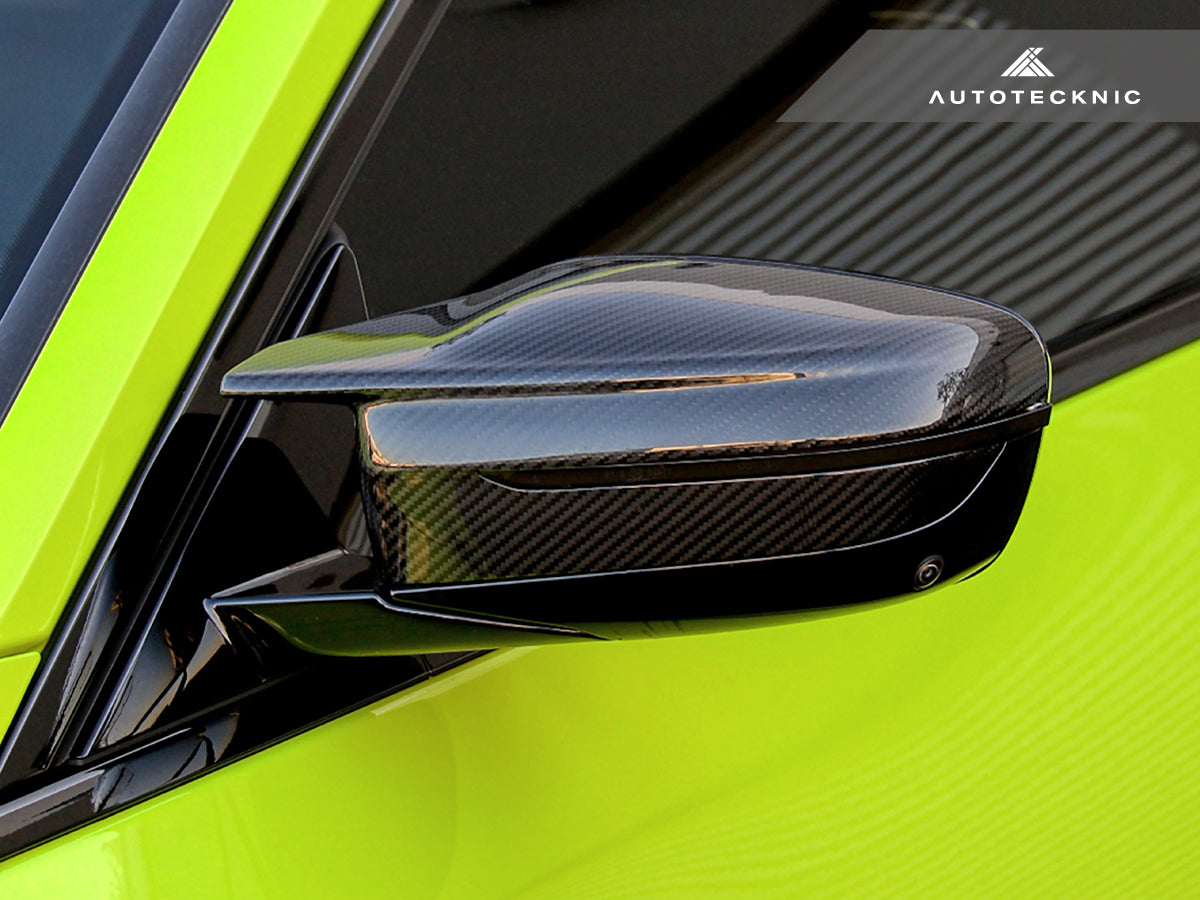 Autotecknic Dry Carbon Fiber Mirror Covers - BMW G80 M3 G82 M4