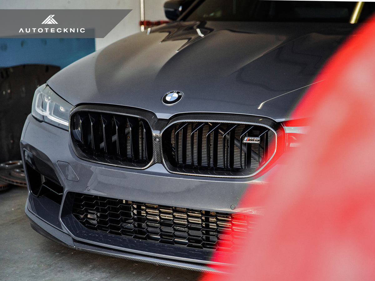 Autotecknic Replacement Dry Carbon Grille Surround - BMW F90 M5 LCI