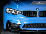 Autotecknic Dual-Slats Carbon Fiber Front Grille Set - BMW F80 M3 F82 M4