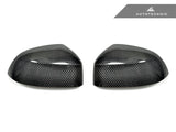 Autotecknic Replacement Carbon Fiber Mirror Covers - BMW F15 X5