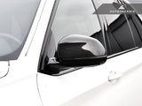 Autotecknic Replacement Carbon Fiber Mirror Covers - BMW F15 X5