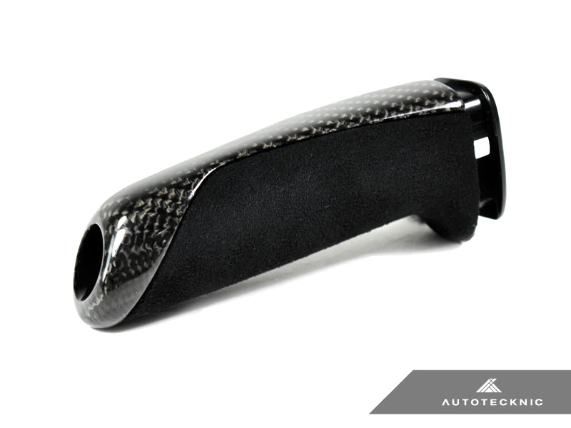 Autotecknic Carbon Fiber Alcantara E-Brake Handle - BMW F87 M2