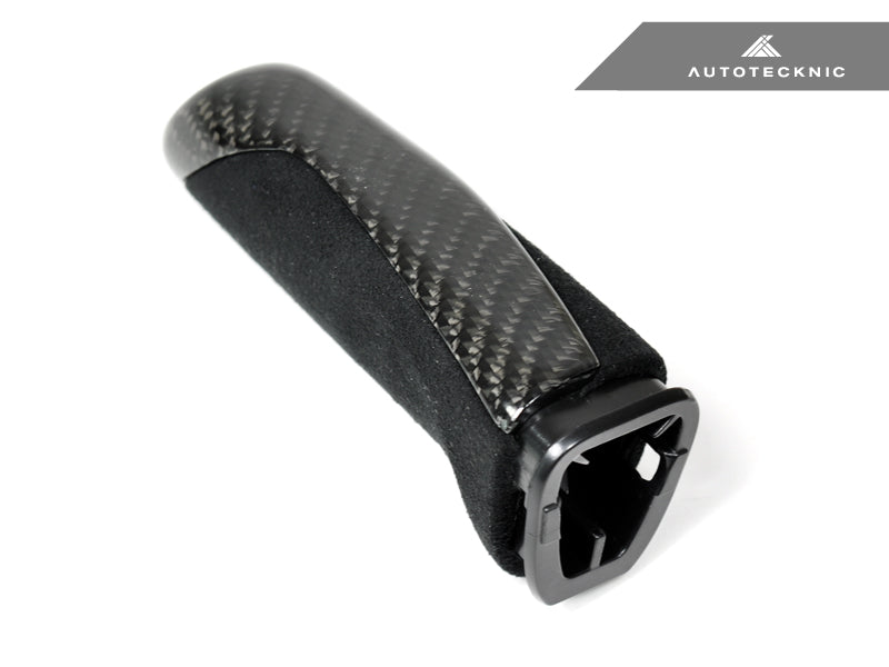 Autotecknic Carbon Fiber Alcantara E-Brake Handle - BMW F87 M2