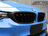 Autotecknic Dual-Slats Carbon Fiber Front Grille Set - BMW F80 M3 F82 M4