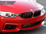 Autotecknic Dual-Slats Stealth Black Front Grille Set - BMW F80 M3 F82 M4