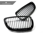 Autotecknic Glazing Black Front Grille Set - BMW E9X