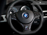 Autotecknic Carbon Fiber Steering Wheel Trim - BMW E90 E92 M3 E82 1M COUPE