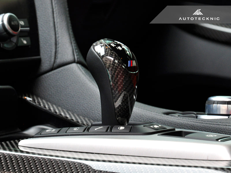 Autotecknic Carbon Fiber Gear Selector Cover - BMW F87 M2 and M2 COMPETITION